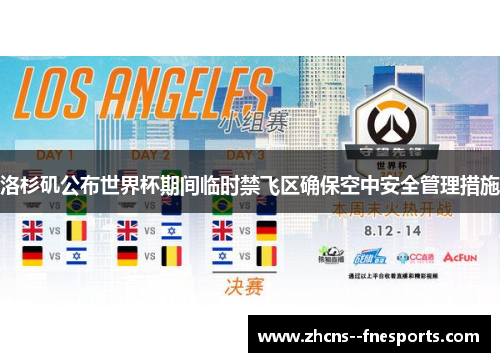 洛杉矶公布世界杯期间临时禁飞区确保空中安全管理措施 洛杉矶公布世界杯期间临时禁飞区确保空中安全管理措施